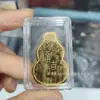 Adesivo de Telefone de Ouro Puro 999 para Riqueza Instantânea, com Adesivo Traseiro, Adesivo de Ouro 2mg, Presente Promocional para Lojas de Ouro em Transmissão ao Vivo