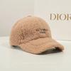 Gorra de Béisbol Bordada con Letras Coreanas para Mujer Otoño e Invierno Nueva Casual Combinable Cálida Sombrero Rostro Visible Pequeña Gorra de Copa Suave