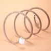 Túnel para Gatos Caña de Juguete para Gatos para Entretenimiento Propio y Alivio del Aburrimiento, Juguete para Gatos con Pluma de Ratón Pequeño para Gasto de Energía, Suministros para Mascotas