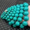 Pulsera de Jade Pulsera de Cuentas Turquesas Optimizada Pulsera de Turquesa Imitación Pulsera Verde Grande Pulsera de Jade Imitación