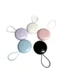 Exclusivo para Estojo de Armazenamento de Fone de Ouvido Oval Transfronteiriço com Encaixe Interno de Silicone e Cordão Anti-perda Portátil Multicor Proteção para Fones de Ouvido