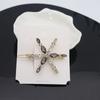 Accesorios para el cabello 2021 Nuevo Pasador de diamantes de imitación para mujer Copo de nieve Accesorios para el cabello coreanos Pinza para el cabello Pasador Estilo coreano Sombrerería Accesorios para el cabello