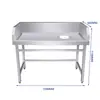 Mesa de sacrificio de pollo y pato mesa raspadora de pescado mesa de sacrificio de pescado procesamiento de productos acuáticos banco de trabajo comercial para sacrificio de pescado mesa de sacrificio mesa de sacrificio de pescado otro