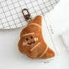 Colgante de Muñeco de Peluche Lindo Dibujo Animado Serie de Comida Patata Bicarbonato de Sodio Panecillo Muñeco Llavero Festival de Mediados de Otoño Colgante de Peluche