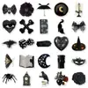 50 Pegatinas de Graffiti de Bruja Oscura Creativas Estilo Gótico Ins Decorativas para Funda de Teléfono Móvil Cuaderno Guka Pegatinas DIY