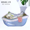 Tabla Rascadora y Cama para Gatos Combinadas, Duraderas y Resistentes a los Arañazos, No Suelta Residuos, Tabla Rascadora de Cartón Corrugado Extra Grande, Juguete para Gatos