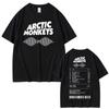 Las Camisetas de Estampado Gráfico de Arctic Monkeys Hombres Mujeres Roc