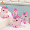 Nuevos dibujos animados luminosos tridimensionales animales hechos a mano pegatinas tridimensionales pegamento crema material DIY accesorios de resina