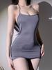Lencería Sexy Tallas Grandes Camisola Calada Camisón Espalda Descubierta Apasionado Sin Quitarse Estilo Encanto de Medianoche para Chica con Curvas