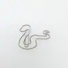 Novos Clipes de Papel de Doze Animais, Clipe de Papel com Formato Criativo Gato Balançando, Clipe de Papel com Formato Especial de Desenho Animado Customização