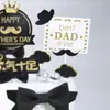 Barba Decorativa para Hornear Día del Padre Pastel Corbata Traje Tarjeta Tarjeta Papá Vacaciones Pastel de Cumpleaños Papá Lleno de Gas