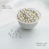 Cuentas Chapadas en Oro de 14K que Conservan el Color, Cuentas de Transferencia, Cuentas Pequeñas de Oro, Superficie Lisa Sólida, Accesorios de Cuentas Hechos a Mano para Joyería DIY, Cuentas Sueltas