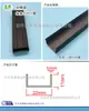 Resumen de todo tipo de divisor de pared exterior Divisor de pared de plástico PVC Divisor con canaleta para goteo