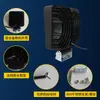 Suministro Directo Transfronterizo de Mini Luces de Trabajo de 42/48W, Luces Auxiliares para Coche, Focos de Techo, Faros Modificados, Doble Color con Estrobo