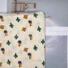 Gasa de algodón crepé de gasa de doble capa, tela estampada japonesa y coreana, tela para pijamas y mantas de bebé