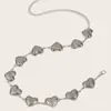 Cadena de Cintura con Forma de Corazón para Mujer, Cinturón Decorativo de Cadena Metálica para Vestidos, Accesorio de Cadena para Shorts de Mezclilla para el Verano