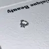 Pendientes Clásicos de Trébol de Cuatro Hojas 6mm Diámetro Interior Anillo para Hélice de Oreja en Forma de D Pendientes Pequeños con Flores de Diamante Modernos y Versátiles