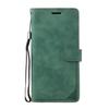 Funda para iPhone 11, funda de piel esmerilada con tapa abatible para Apple 12Pro, funda de piel tipo cartera, funda protectora