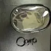 Bolsa de Armazenamento para Cabos de Dados, Bolsa de Armazenamento para Carregadores, Organizador de Cabos Transparente, Portátil de Mão, Caixa de Armazenamento para Fones de Ouvido, Celular