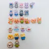 Versão Q Zootopia Capa de Celular DIY Acessórios de Resina com Cola de Creme Ímãs de Geladeira Chaveiros Acessórios para Bolsa Presilhas de Cabelo