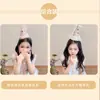 Noiva Doce Nova Renda Feliz Aniversário Malha Estilo Ins Laço Presilha Adorno de Cabeça Mechas Grampo de Cabelo Acessórios de Cabelo