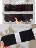 Nuevo Estilo Otoño e Invierno para Mujer: Calcetines holgados estilo Old Money, Calcetines altos, Calcetines holgados de encaje de color liso, Calcetines con separación de dedos para mujer