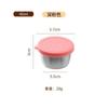 Copo para Molho de Aço Inoxidável 304 Transfronteiriço com Tampa de Silicone à Prova de Vazamento, Copo para Molho, Recipiente para Temperos de Salada, Prato para Molho, Prato para Temperos