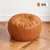 Otomana de almacenamiento de cuero estilo bohemio rellena de ropa vieja, funda de sofá para sala de estar y dormitorio, taburete de almacenamiento, caja de almacenamiento