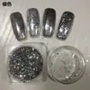 Unhas cor platina prateada pó dourado flash pastel platina KG Atacado novo pó para unhas platina dourada folha prateada