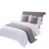 Toalha de cabeceira de cama de hotel Bandeira de cama lateral Moderna de alta qualidade Almofada de cabeceira de cama de hotel simples Estilo europeu Capa de cama de luxo leve