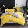 Algodón de Aloe Vera al por mayor Juego de Cuatro Piezas Juego de Tres Piezas para Dormitorio de Estudiante Sábana de Franela Cepillada Funda de Edredón Juego de Cama Transfronterizo Amazon