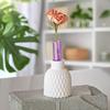 Molde de Silicona Longbo Flor Tubo de Ensayo Hidropónico Agua Corrugada Jarrón Molde DIY Aromaterapia Yeso Portavelas Molde de Silicona