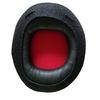 Fabricante de Cubierta para Auriculares Negro Ovalada de Cuero Orejeras Suaves de Cuero de Grano Orejeras Tamaño Personalizable