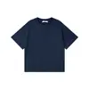 Ropa de Niños DK Marca de Moda Verano Dopamina Color Sólido Camiseta de Manga Corta de Algodón Puro para Niños Medianos y Grandes Top Casual