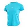 Top Deportivo Transfronterizo de Secado Rápido Transpirable Fitness Running Blusa Holgada Cuello Redondo Manga Corta Camiseta Ropa de Yoga de Verano para Mujer
