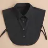Fábrica de Cuellos Falsos para Mujer Otoño e Invierno Blanco Cuello Puntiagudo Combinación Universal Cuello de Camisa Combinación Suéter Camisa Base Interior Cuello Falso