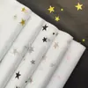 Exportação Transfronteiriça 17g Papel Copiador Padrão Estrela Floco de Neve Papel de Presente Atacado Buquê Revestido com Papel Sydney