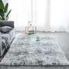 Alfombra de terciopelo PV con estampado tie-dye de seda y lana, superventas transfronteriza, para sala de estar, sofá, estudio, dormitorio y mesita de noche, directo del fabricante, personalizable