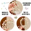 Corona de Guirnalda de Flores para Niñas Diadema Corona de Princesa Infantil Adorno para el Cabello de Cumpleaños para Niña Accesorio para el Cabello de Dama de Honor