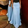 Falda de sirena personalizada de estilo europeo y americano para mujer, moderna, ajustada, elegante, de alta gama, adecuada para ir al trabajo.