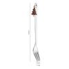 Acero Inoxidable Creativo Colgante de Navidad Cuchara Colgante Traje de Regalo Muñeca Cuchara Revuelve Frutas Tenedor Dibujo Animado Caja de Regalo