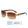 Gafas de Sol Metálicas de Moda, Protección Solar, Protección UV, Gafas de Sol para Conducir, Gafas de Sol de Alta Gama para Ciclismo y Montañismo