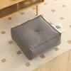 Asiento Tatami de Moda, Cojín Cuadrado, Cojín de Piso, Sofá Perezoso, Sofá de Sala de Estar, Taburete Reposapiés