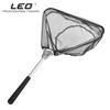 27972 LEO/Leo [Mini Red de Copia Triangular de Color Aleación de Aluminio] Pesca con Mosca Plegable de Mano Equipo de Pesca Transfronterizo