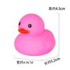 Pato Amarillo Juguete Chirriante, Patito Colorido Talla 8 Juguete para Aliviar el Estrés, Tienda de Té con Leche Tienda de Regalos Accesorios de Decoración Venta al por Mayor