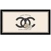 Alfombra de Cachemira Sintética Resistente a la Suciedad y Fácil de Cuidar Estilo Francés Estilo Chanel Manta de Mesita de Noche Lujo Ligero Gama Alta Otoño e Invierno Felpa Alfombrilla Antideslizante