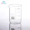 Vaso de Vidrio de Forma Baja, Escala de Alta Transmitancia, Pared Transparente, Vidrio de Borosilicato de Laboratorio de Alta Calidad al por Mayor Qiaosun