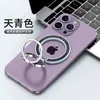 Novo Suporte Dobrável para Celular com Anel Magnético Magsafe de Eixo Duplo com Adesivo Traseiro Forte Suporte de Anel Magnético de Metal