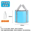 Cubo plegable para pedicura, bolsa portátil para remojar los pies para uso doméstico, bolsa para remojar los pies que llega por encima de la pantorrilla, lavabo para pies