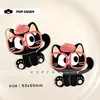 Accesorios para Joyería DIY Gatos Perros de Dibujos Animados Lindos Forma Irregular Acrílica Charms para Bolsos Etiquetas Pinzas para el Cabello Hecho a Mano